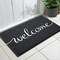 Door mat, Outdoor Indoor Welcome mat, Durable Non-Slip Easy to Clean Front Doormat, Entrance Rectangular Doormat